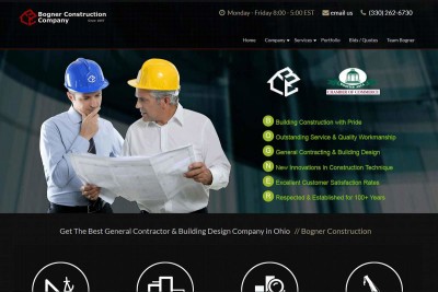 Bogner Construction Website Project